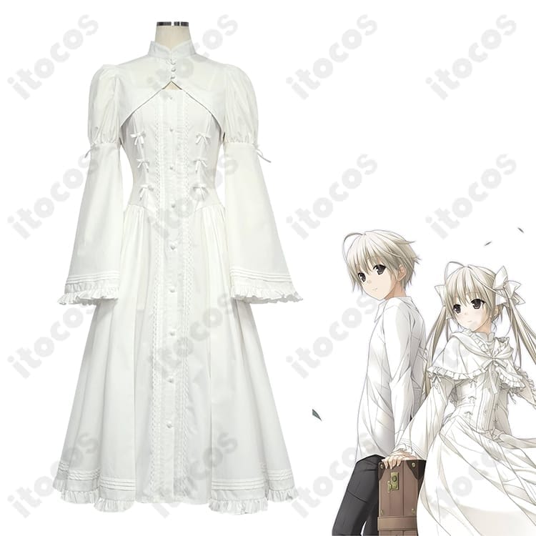 春日野穹 Ending私服ワンピース 高再現・軽やかな着用感で撮影会に最適 - 3枚目の画像