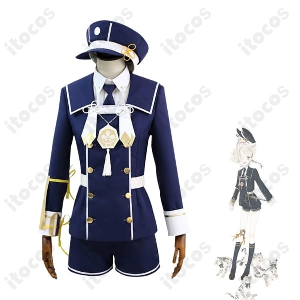 刀剣乱舞-ONLINE- 五虎退 コスプレ衣装 高再現モデル｜精細刺繍と軍服風シルエットで撮影・イベントに最適