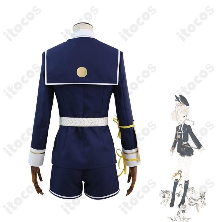 刀剣乱舞-ONLINE- 五虎退 コスプレ衣装 高再現モデル｜精細刺繍と軍服風シルエットで撮影・イベントに最適 - 3枚目の画像