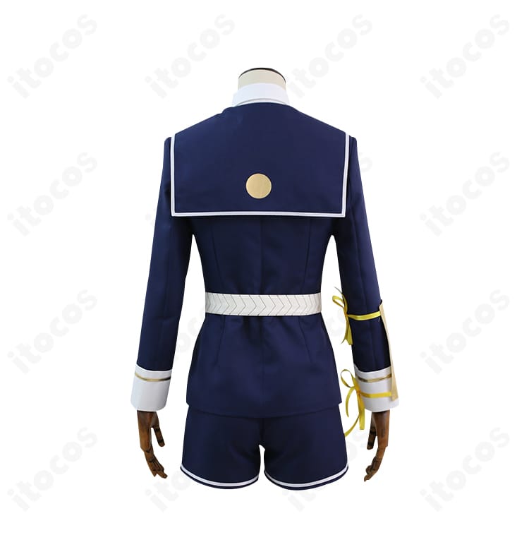 刀剣乱舞-ONLINE- 五虎退のコスプレ衣装 背面。コートの落ち感と装飾の配置を確認できるデザイン