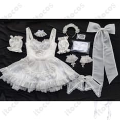 高再現×動きやすい設計。FGO レディ・アヴァロン ドレス衣装｜イベント・撮影に最適 - 5枚目の画像（サムネイル）