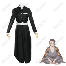 鬼滅の刃 竈門炭十郎 通常和装コスプレ｜和風の渋さを忠実再現、撮影・イベントに最適 - 2枚目の画像（サムネイル）