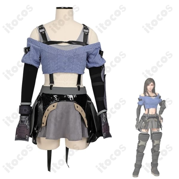 ティファ・ロックハート メタルフット高再現コスプレ｜快適フィットでイベント・撮影に最適