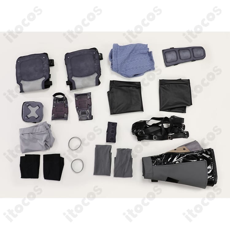 ティファ・ロックハート メタルフット高再現コスプレ｜快適フィットでイベント・撮影に最適 - 4枚目の画像