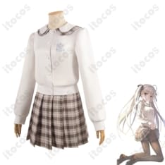 ヨスガノソラ 春日野穹 学園制服コスプレ｜清楚な高再現シルエットで撮影・イベントに最適 - 3枚目の画像（サムネイル）