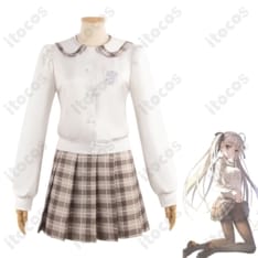 ヨスガノソラ 春日野穹 学園制服コスプレ｜清楚な高再現シルエットで撮影・イベントに最適 - 1枚目の画像（サムネイル）