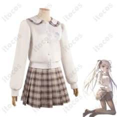 ヨスガノソラ 春日野穹 学園制服コスプレ｜清楚な高再現シルエットで撮影・イベントに最適 - 2枚目の画像（サムネイル）