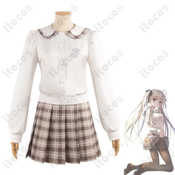 ヨスガノソラ 春日野穹 学園制服コスプレ｜清楚な高再現シルエットで撮影・イベントに最適