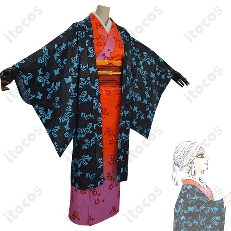 産屋敷あまね コスプレ衣装｜清楚な和装を忠実再現、撮影・イベントに最適 - 2枚目の画像