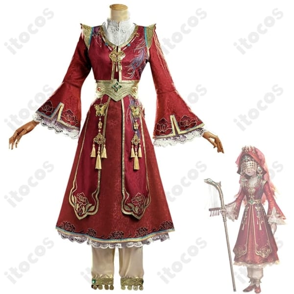 Identity V 昆虫学者 メリー・プリニウス 箜篌 高再現コスプレ。快適設計でイベント＆撮影に最適