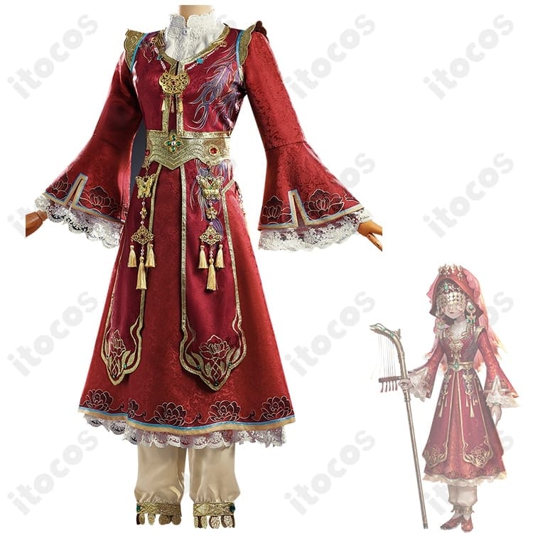 Identity V 昆虫学者 メリー・プリニウス 箜篌 高再現コスプレ。快適設計でイベント＆撮影に最適 - 2枚目の画像