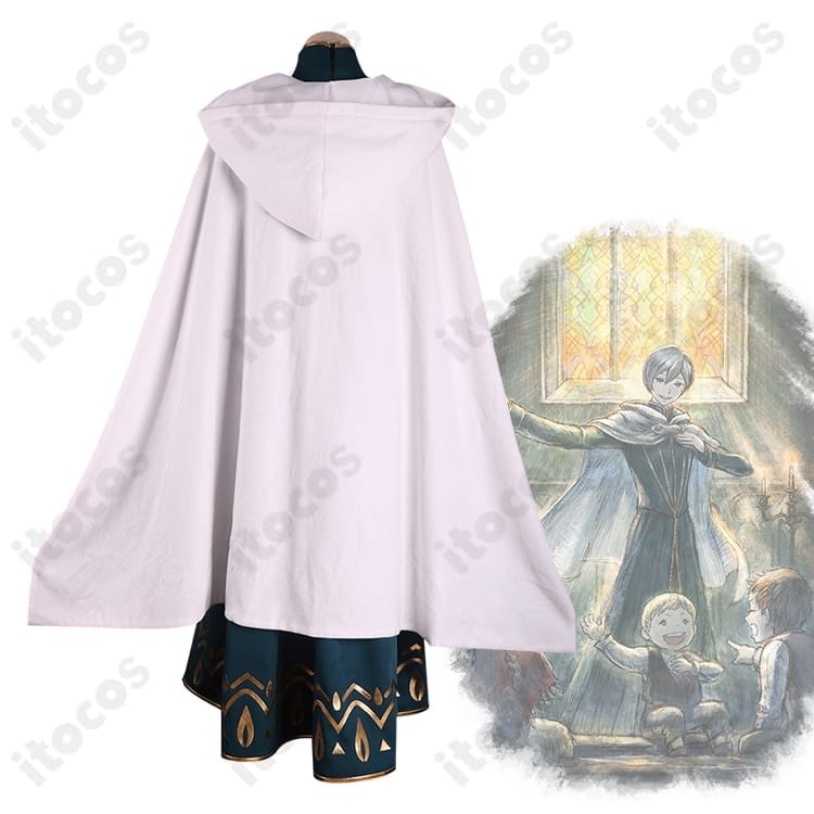 テメノス・ミストラル神官ローブ｜オクトパストラベラーII 忠実再現・撮影映え・イベント向け - 3枚目の画像