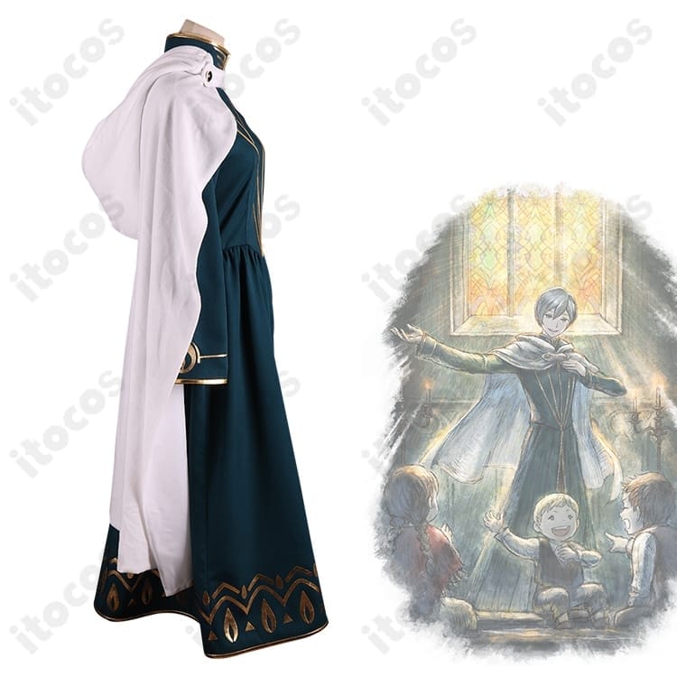 テメノス・ミストラル神官ローブ｜オクトパストラベラーII 忠実再現・撮影映え・イベント向け - 2枚目の画像