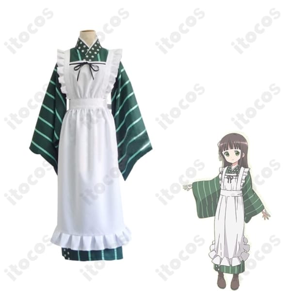 宇治松千夜 甘兎庵制服 コスプレ｜和風で上品、しっかり再現し長時間でも快適