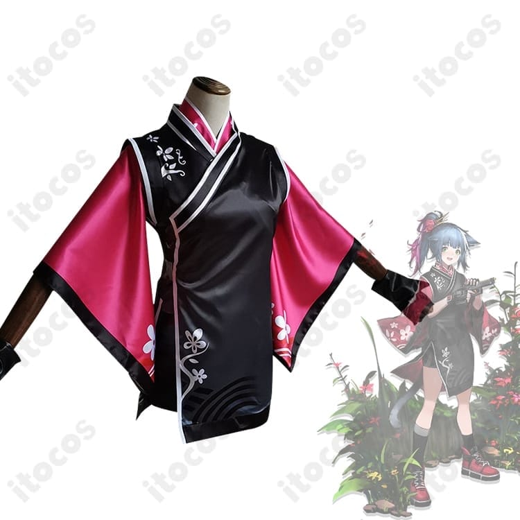 アークナイツ ジェシカ 君子蘭 コスプレ衣装 高再現＆快適設計でイベントから撮影まで - 2枚目の画像