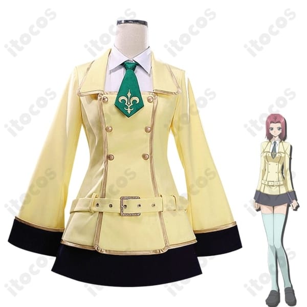 カレン・シュタットフェルト 学園制服 高再現コスプレ衣装｜発色良好で快適、撮影に最適