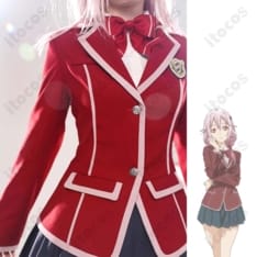 ギルティクラウン 楪いのり 学園制服コスプレ｜高再現で着やすいセット、撮影・イベント向け - 4枚目の画像（サムネイル）