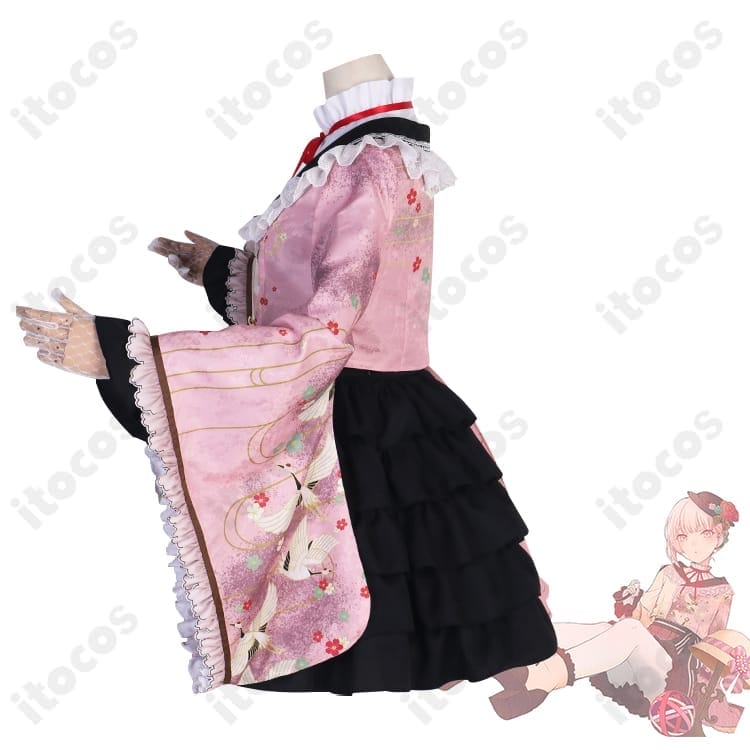 暁山瑞希 優しさに励まされて 衣装｜和ロリ高再現、軽やか着心地で撮影・イベントに最適 - 3枚目の画像