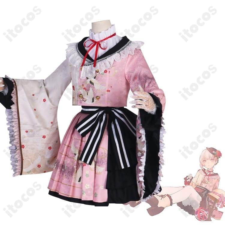 暁山瑞希 優しさに励まされて 衣装｜和ロリ高再現、軽やか着心地で撮影・イベントに最適 - 2枚目の画像