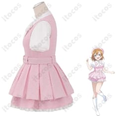 ラブライブ！ 高坂穂乃果 GiGOコラボカフェ10周年衣装 高再現で可愛いカフェ制服コス - 2枚目の画像（サムネイル）