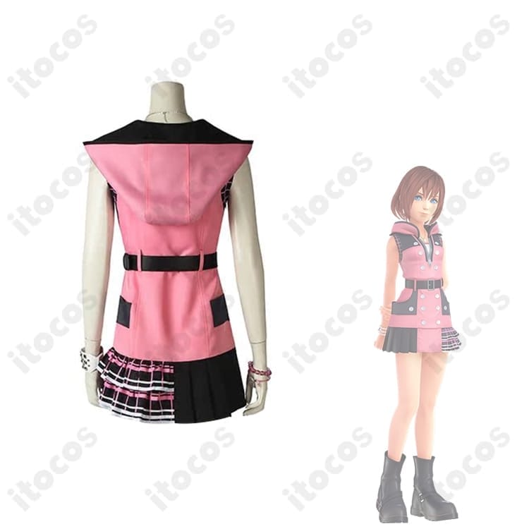 キングダム ハーツIII カイリ コスプレ衣装｜忠実再現で撮影映え、イベントにも快適 - 3枚目の画像