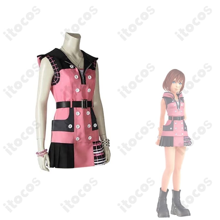 キングダム ハーツIII カイリ コスプレ衣装｜忠実再現で撮影映え、イベントにも快適 - 2枚目の画像