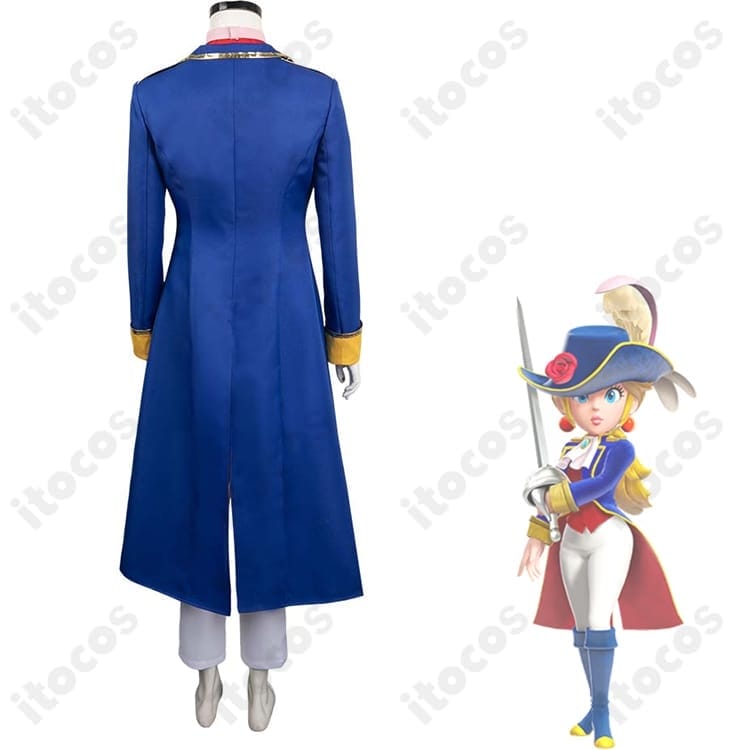 プリンセスピーチ Showtime! ピーチ姫 剣士コスプレ 高再現で撮影映え、イベントも快適 - 3枚目の画像