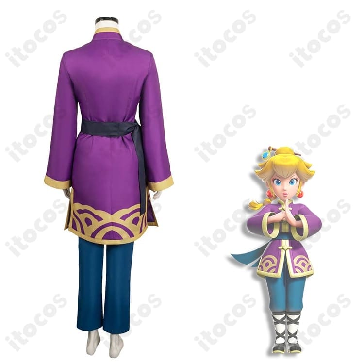 プリンセスピーチ Showtime! ピーチ姫 カンフー衣装 高再現でポージング自在、撮影映えも抜群 - 3枚目の画像