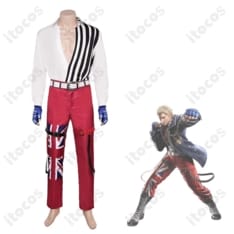 鉄拳8 スティーブ・フォックス コスプレ衣装 高再現度と快適な着用感でイベント・撮影に最適 - 4枚目の画像（サムネイル）