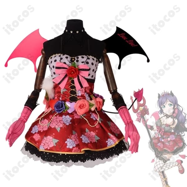 ラブライブ！スクフェス 東條希 小悪魔編 覚醒後 コスプレ衣装 高再現・S〜XL・送料無料