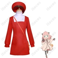 アーニャ・フォージャー 劇場版CODE: White 冬服コスプレ 高再現でイベント＆撮影に最適 - 2枚目の画像（サムネイル）