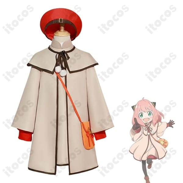 アーニャ・フォージャー 劇場版CODE: White 冬服コスプレ 高再現でイベント＆撮影に最適