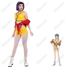 フェイ・ヴァレンタイン/カウボーイビバップ コスプレ 高再現で軽快、イベント＆撮影に最適 - 1枚目の画像（サムネイル）