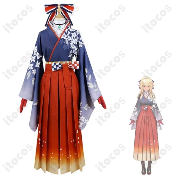 ホロライブ 不知火フレア 正月衣装｜和装袴の高再現で軽やか、イベント・撮影に最適