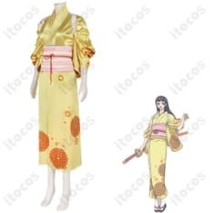 ONE PIECE 菊の丞 コスプレ衣装 和装｜高再現で快適、イベントと撮影に最適 - 3枚目の画像（サムネイル）