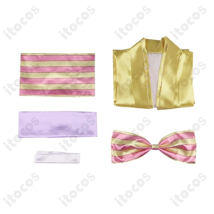 ONE PIECE 菊の丞 コスプレ衣装 和装｜高再現で快適、イベントと撮影に最適 - 5枚目の画像