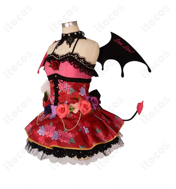 南ことり 小悪魔編 覚醒後コスプレ衣装の全身コーディネート例（イベント着用想定）