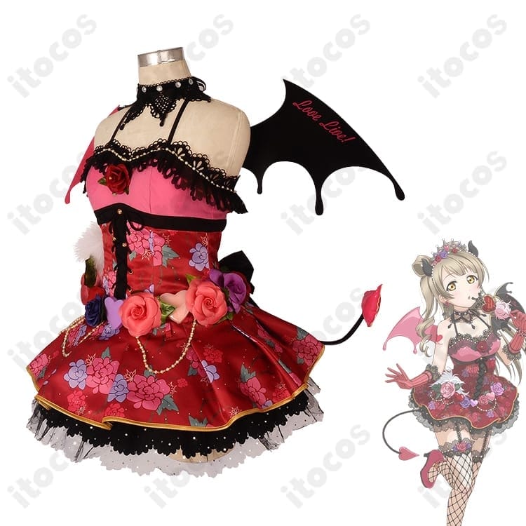 南ことり 小悪魔編覚醒後 コスプレ衣装――高発色で再現度抜群、イベント＆撮影に最適 - 2枚目の画像