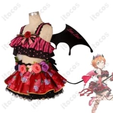 星空凛 小悪魔編覚醒後コスプレ衣装 高発色で軽やか、イベントも撮影も高再現 - 2枚目の画像（サムネイル）