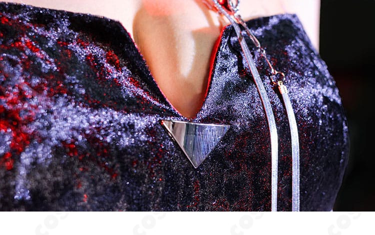 無期迷途 シャローム 昼の如き夜光 コスプレ衣装のサイズ対応図。S〜XLの寸法目安を表示。