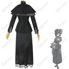 リバース：1999 ネクロ・ロギスト 高再現コスプレ衣装｜刺繍が映えるエレガント設計でイベントも撮影も快適 - 2枚目の画像（サムネイル）