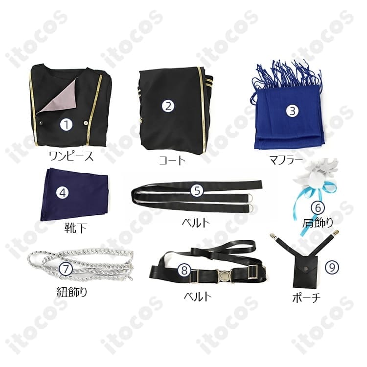 リバース：1999 コーンブルメ衣装｜高再現でエレガント、長時間イベントも快適なフルセット - 6枚目の画像