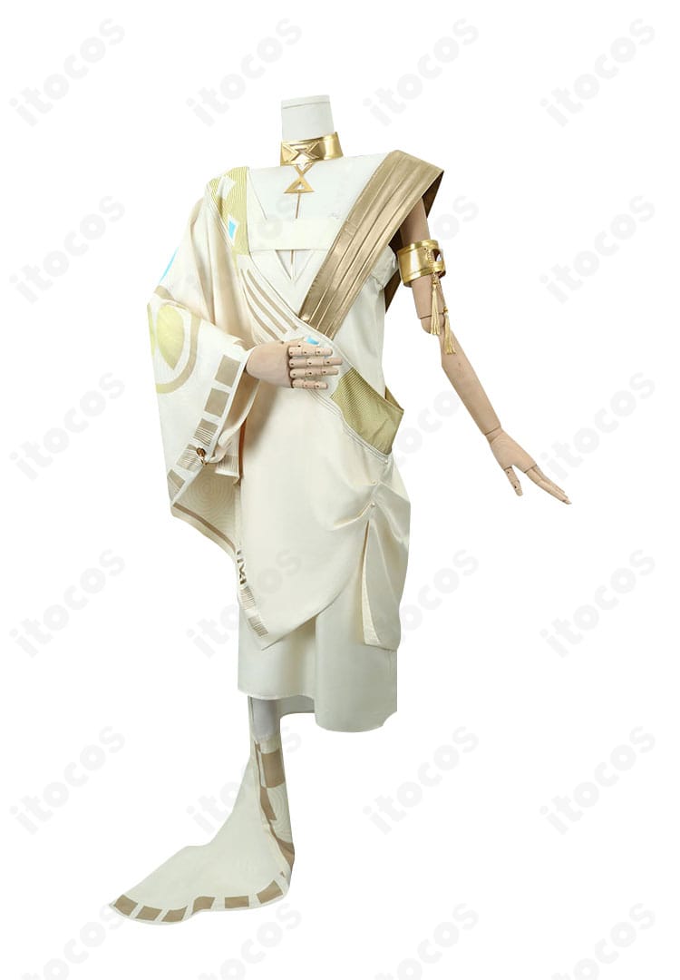 リバース：1999 37（サーティセブン）コスプレ衣装の正面全景。上着とワンピースの色差と装飾が映える高再現セット。