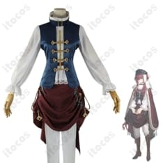 リバース：1999 エニセイ コスプレ衣装 マント・帽子付きの高再現フルセット - 2枚目の画像（サムネイル）