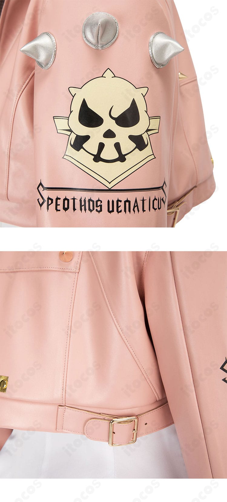 エルフェルト＝ヴァレンタイン衣装 肩から背面にかけての装飾ディテール。縁取りと装飾配置が分かる構図