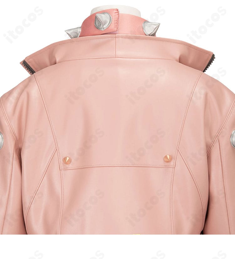 エルフェルト＝ヴァレンタイン衣装 背面装飾のクローズアップ。華やかな仕上がりと立体感を確認