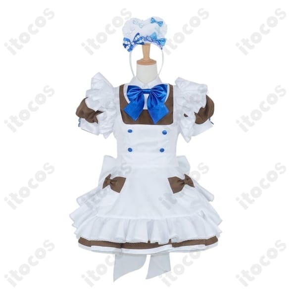 秋葉原メイドカフェ風メイド服｜高再現度で撮影映え、長時間も快適。S〜L対応