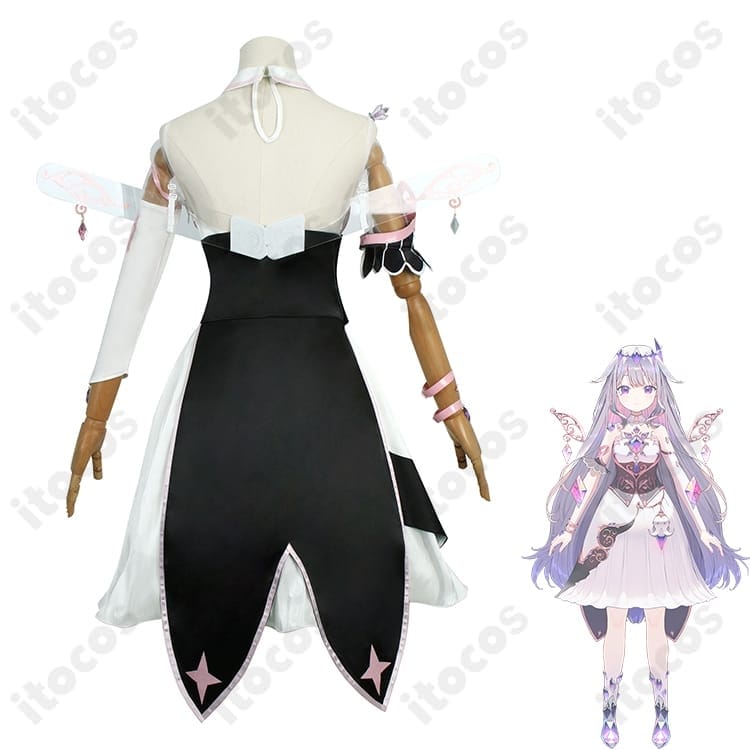 ホロライブ 古石ビジュー 通常衣装 高再現コスチューム。軽量でイベント・撮影に最適 - 2枚目の画像