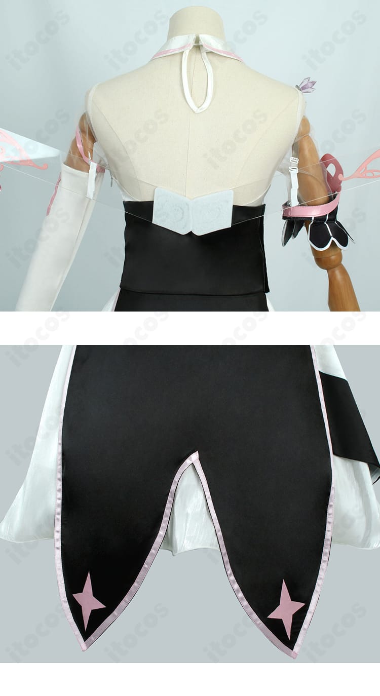 ホロライブ 古石ビジュー 衣装 背中ディテールアップ。翼と装飾のバランスがポイント