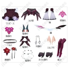 ホロライブ IRyS 2022 Winter コスプレ衣装｜高再現で華やか、撮影会・イベントに最適 - 4枚目の画像（サムネイル）